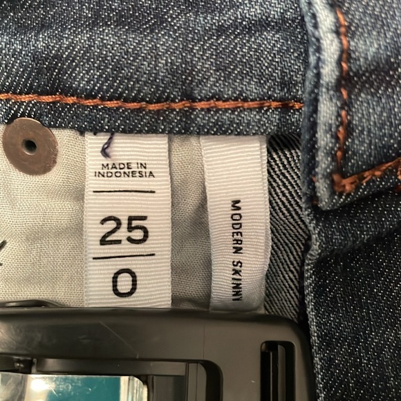 LOFT Modern Skinny Jeans Denim Blue Jeans - Picture 11 of 12